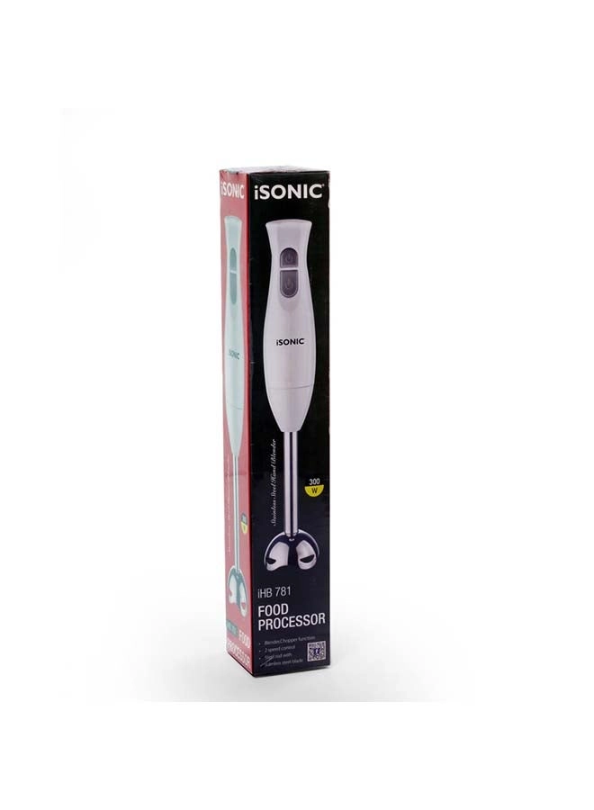 IHB781 Hand Blender - 2 Speed White