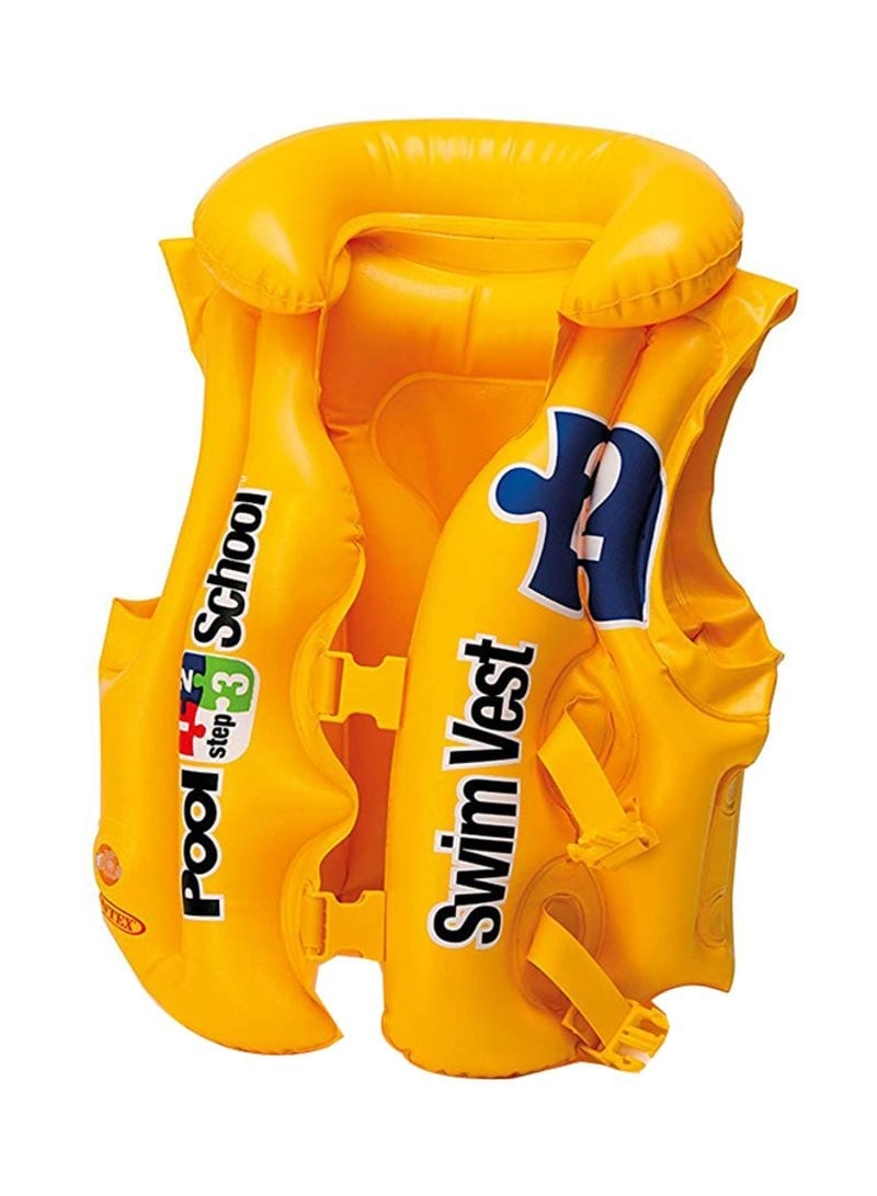 Pool School Inflatable Swim Vest 58660EU