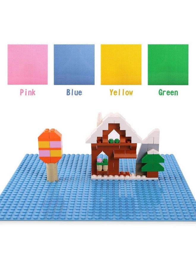 Classic Baseplates - Construction 4 pcs