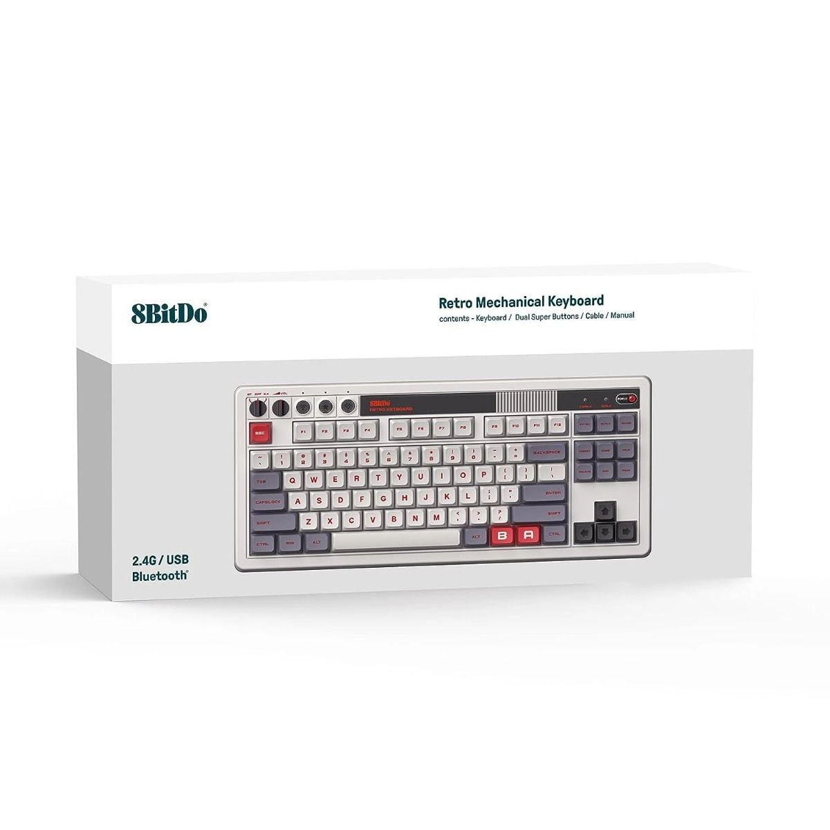 Retro Mechanical Keyboard - Wired/Wireless