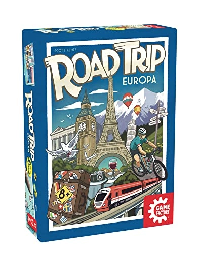 Road Trip Europe - Card Game