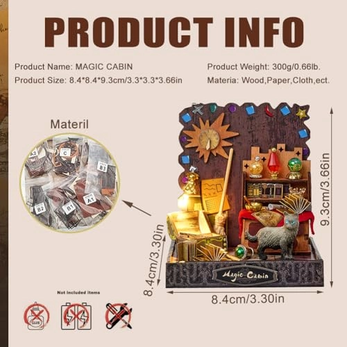 Miniature Landscapes Dollhouse Kit - 1:36