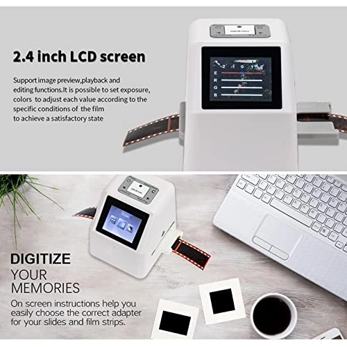 Digital Film & Slide Scanner - 2.4 LCD Screen 35mm