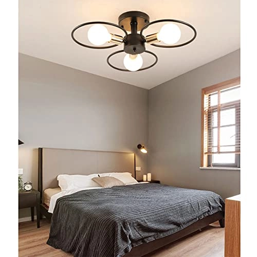 New American Vintage Ceiling Lamp