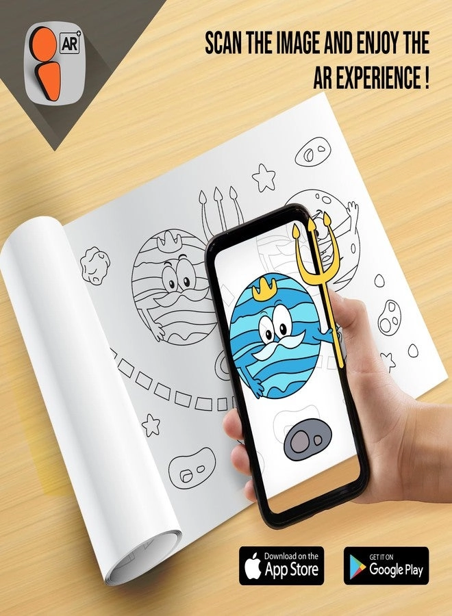 Solar System Wall Colouring Roll - 5+