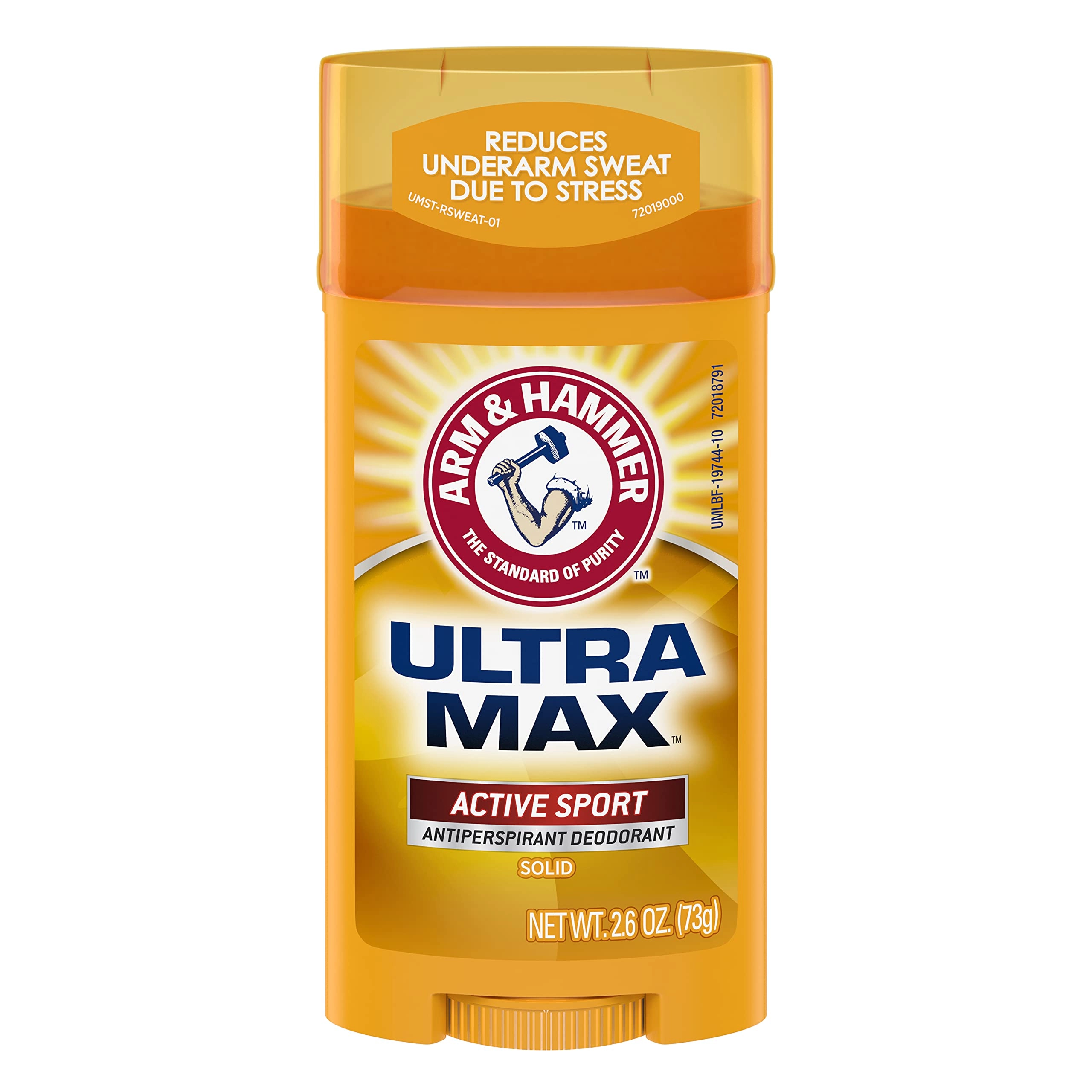 Arm & Hammer Stick Deodorant & Antiperspirant - Active Sport 180 gram