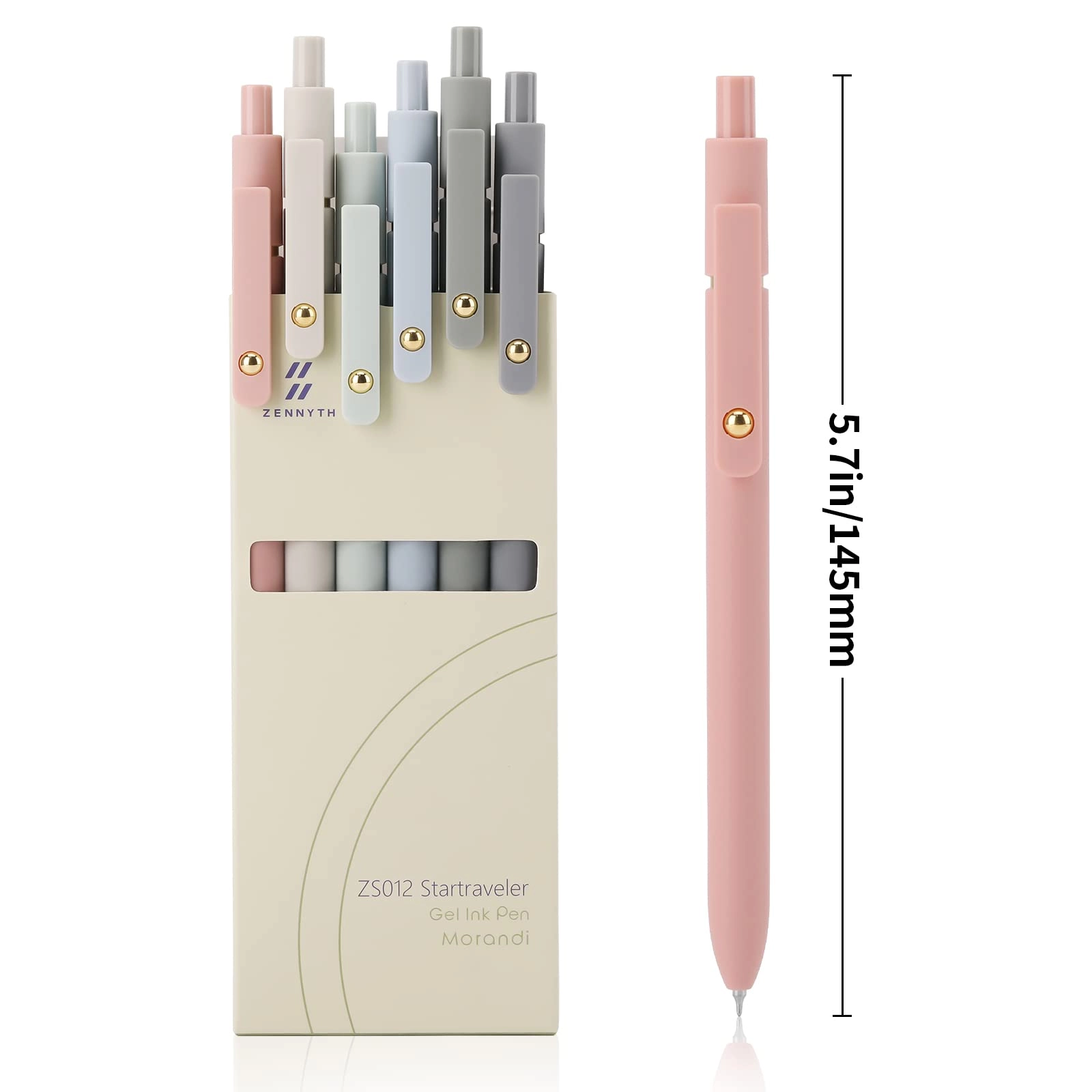 Gel Pen - 12 Pcs 0.5mm