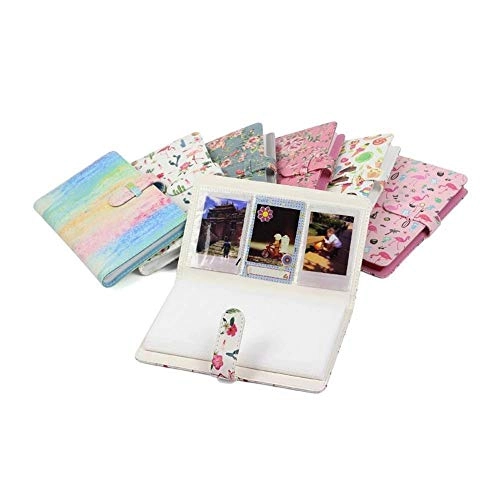 96 Pockets PU Leather Instant Photo Album - 18.5x11.5x1.5cm for Polaroid mini series 3 inch photos ( Instax mini8/9/7s/7C/25/70/90 ) mini3 inch photo album