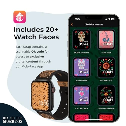 Día de los Muertos Smartwatch Band