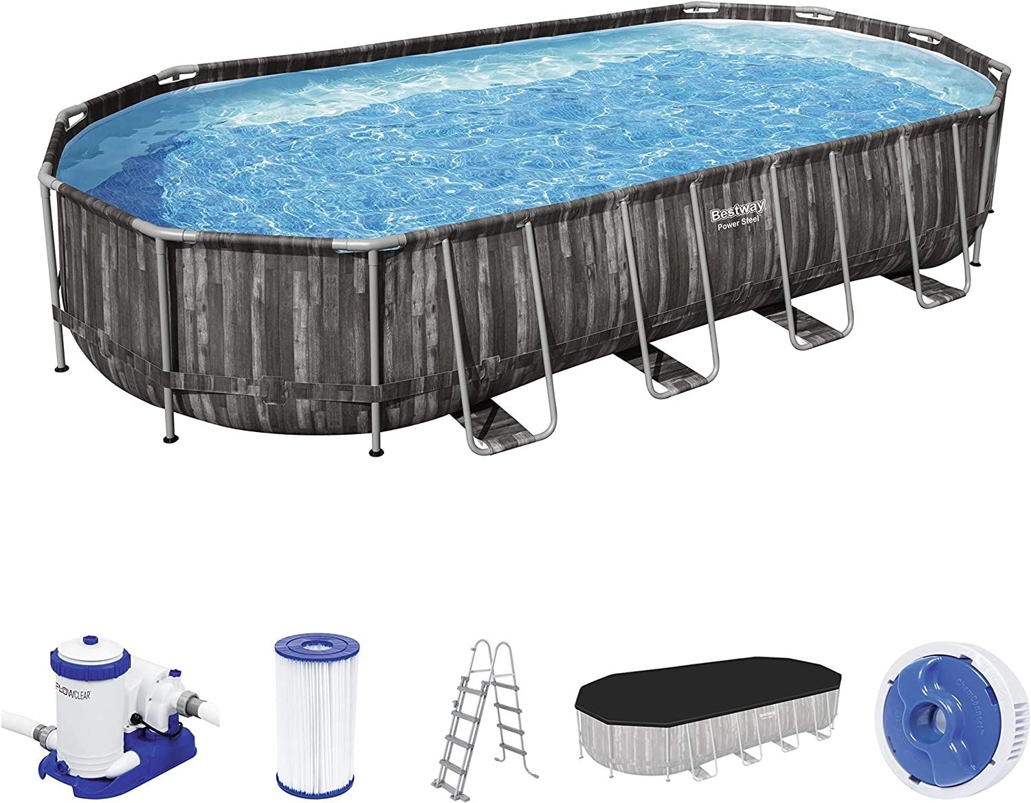 Bestway Power Steel Frame Pool