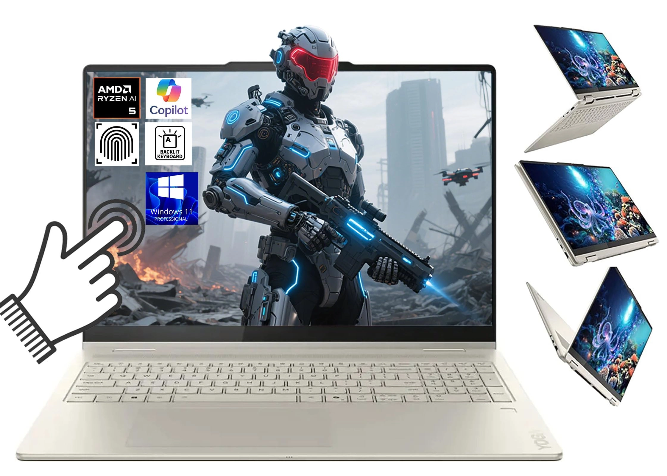 Yoga 7 - 16'' Ryzen AI 5 340 16GB DDR5 1TB SSD