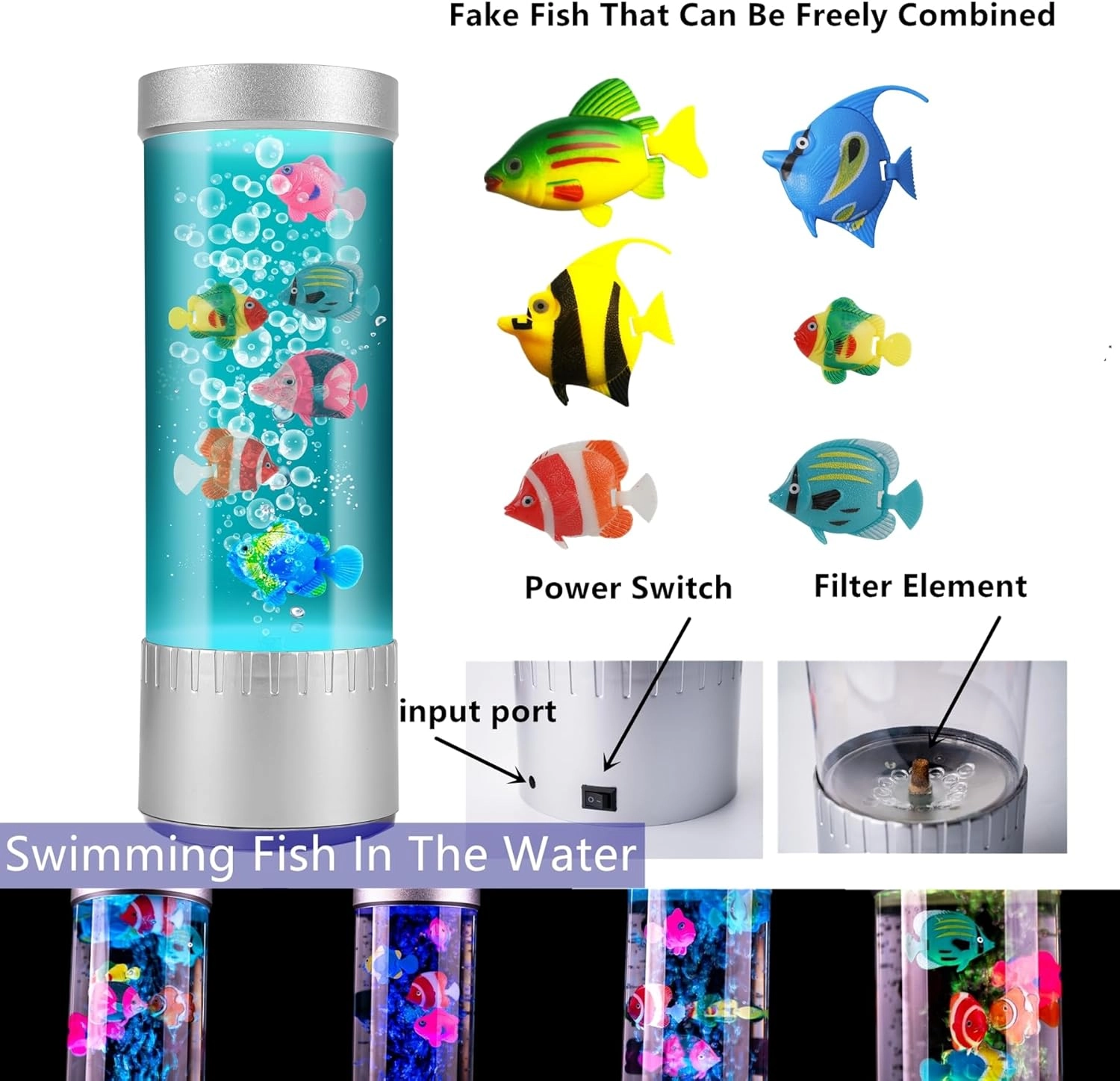 Bubble Fish Lamp