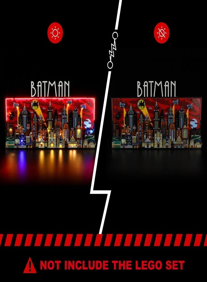 Light Kit for LEGO 76271 The Animated Series Gotham City