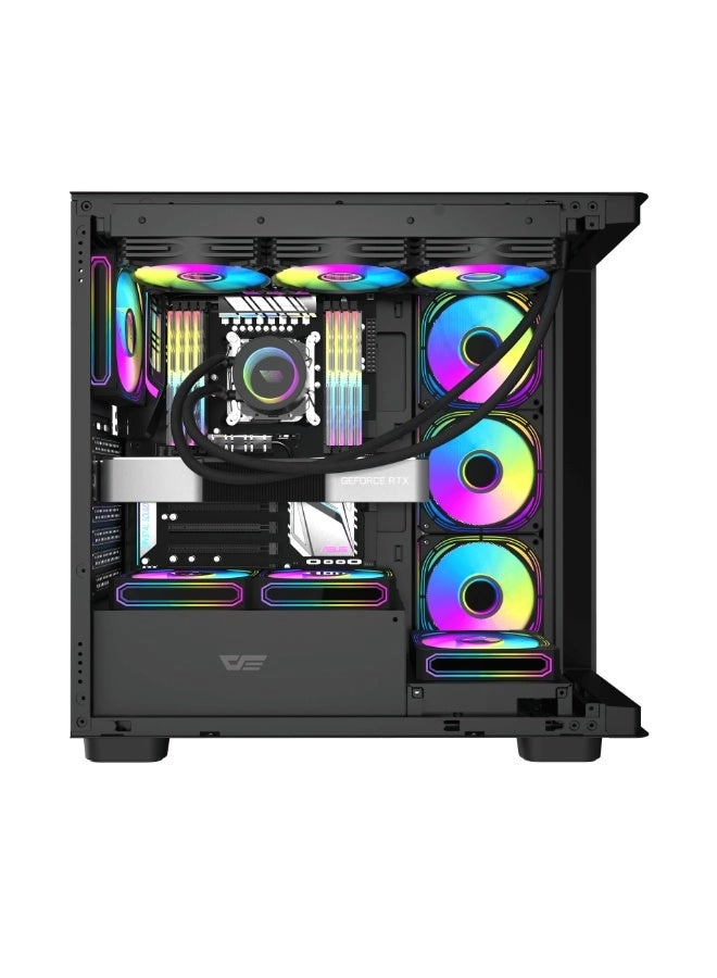 DS900G - curved tempered glass Mid Tower