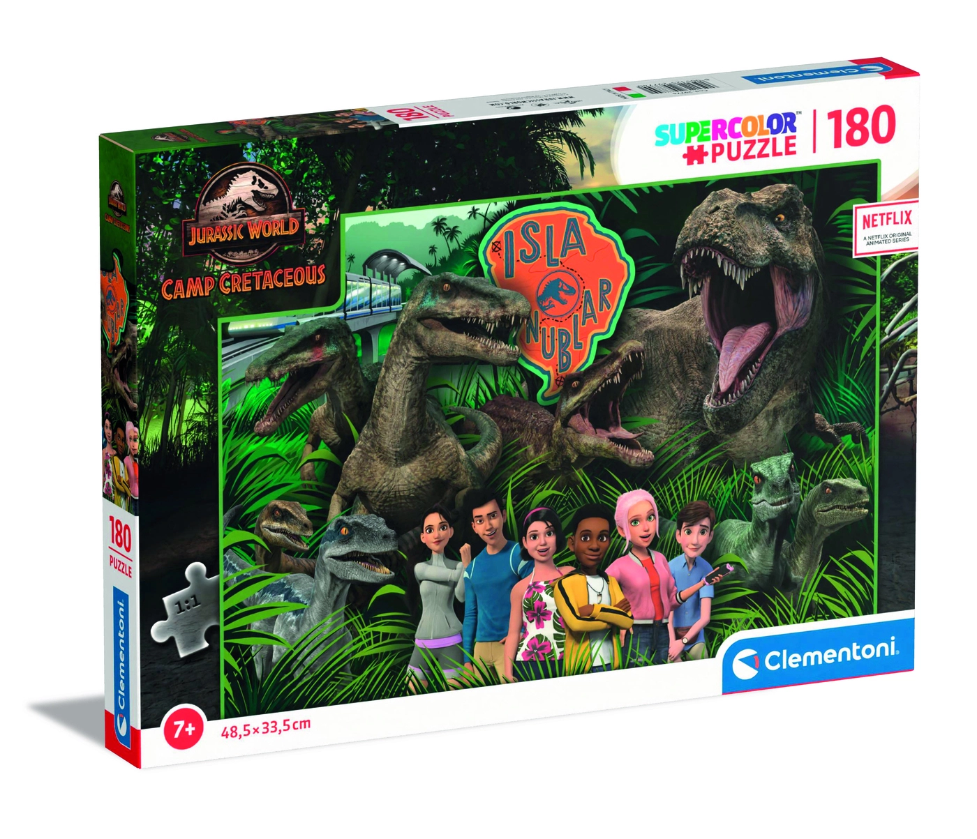 Jurassic World Puzzle (527-29106) - 180 pcs