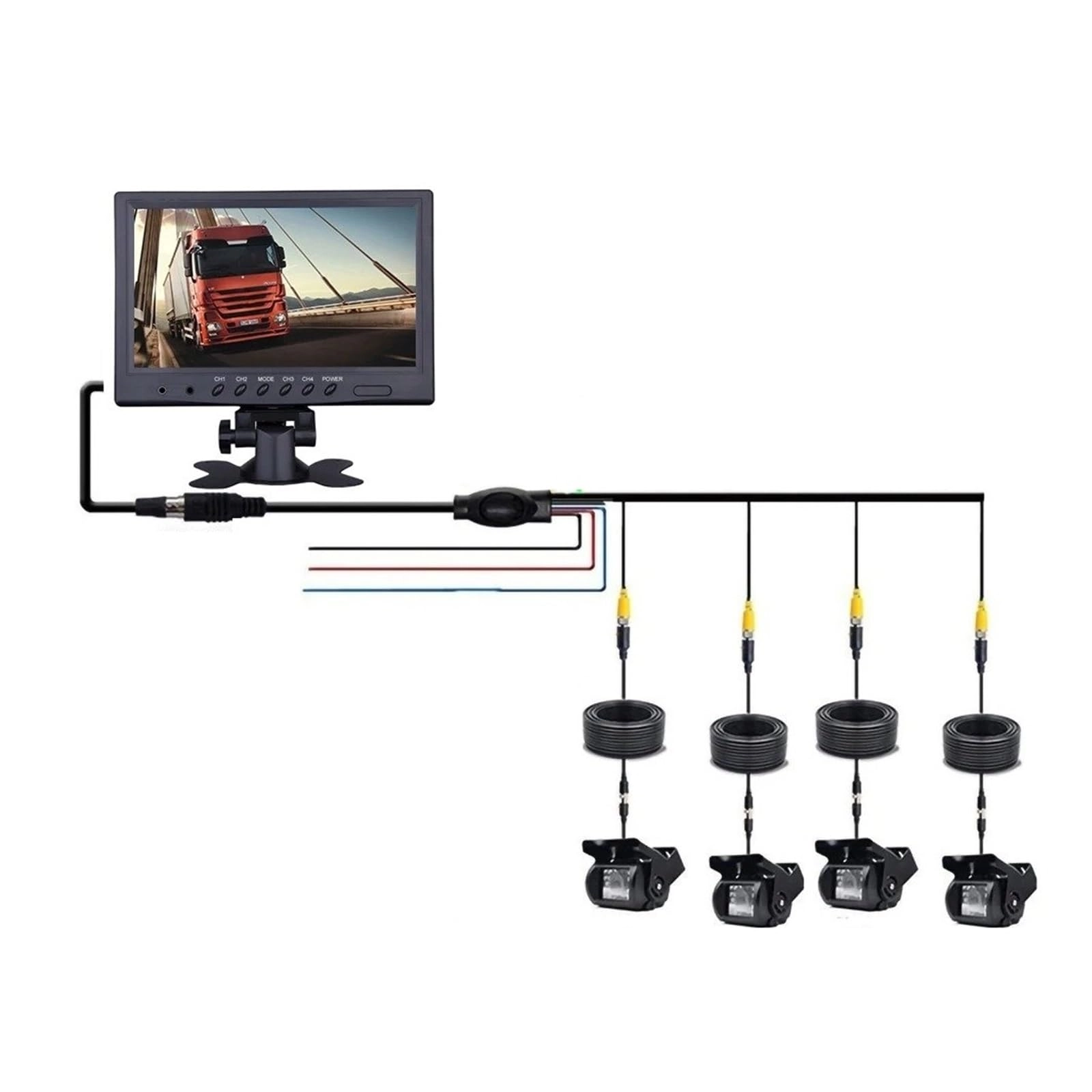 mailingbaihuo Backup Camera - Night Vision Wireless 1080P