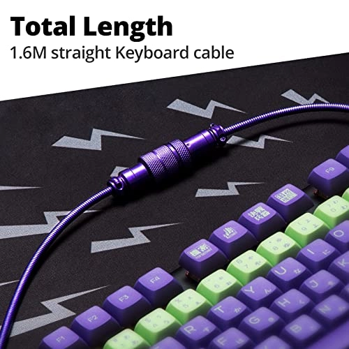 Pro 304 Stainless Steel Straight USB C Cable USB-C to USB-A 1.6m