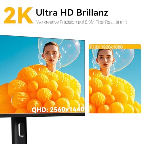 27TSCMR-2K - 27 Inches 2560 x 1440 Pixels