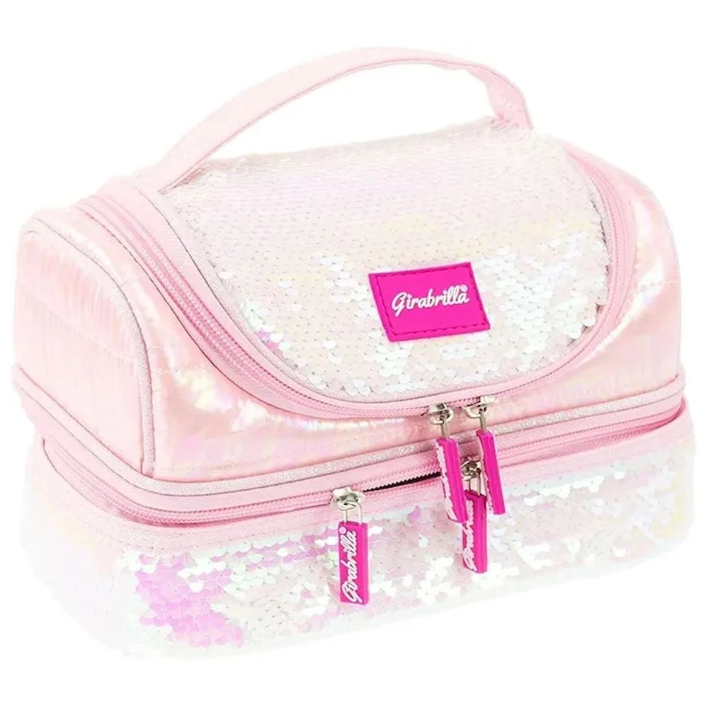 GIRABRILLA Puffer Lunch Box - Peach