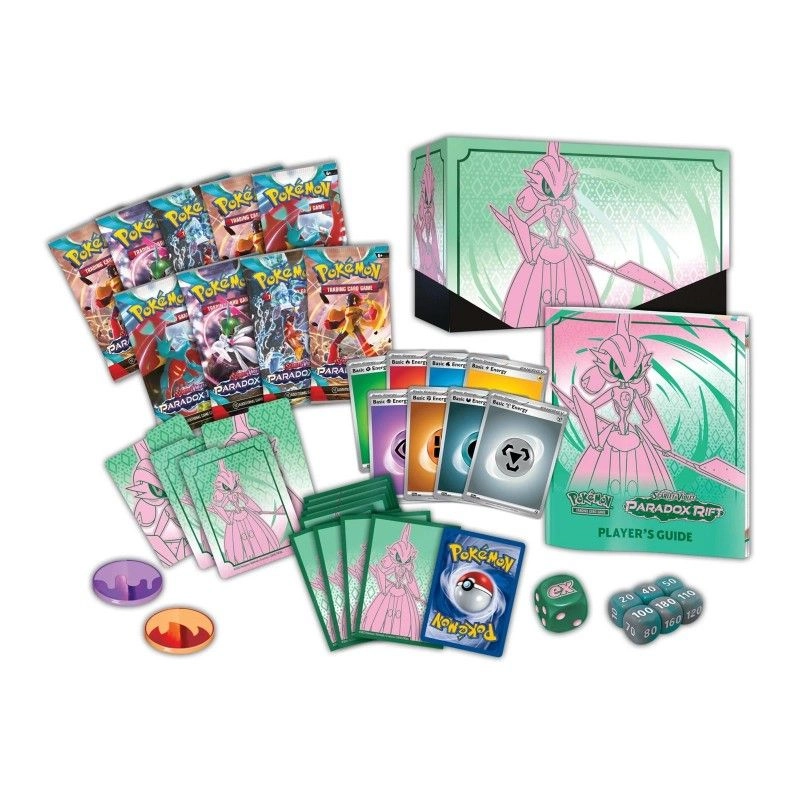 Scarlet and Violet: Paradox RIFT: Elite Trainer Box - Roaring Moon