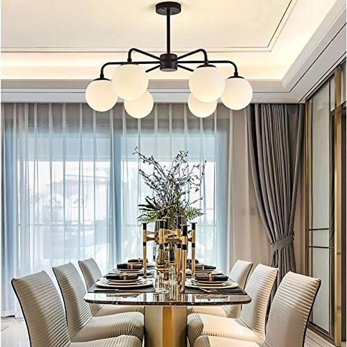 Magic Bean Molecule Chandelier