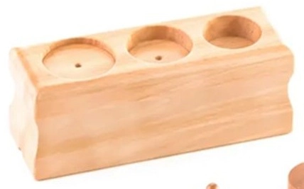 Edu Fun Infant Cylinder Block - Suitable for 2 years and above 3 - 4 Pcs