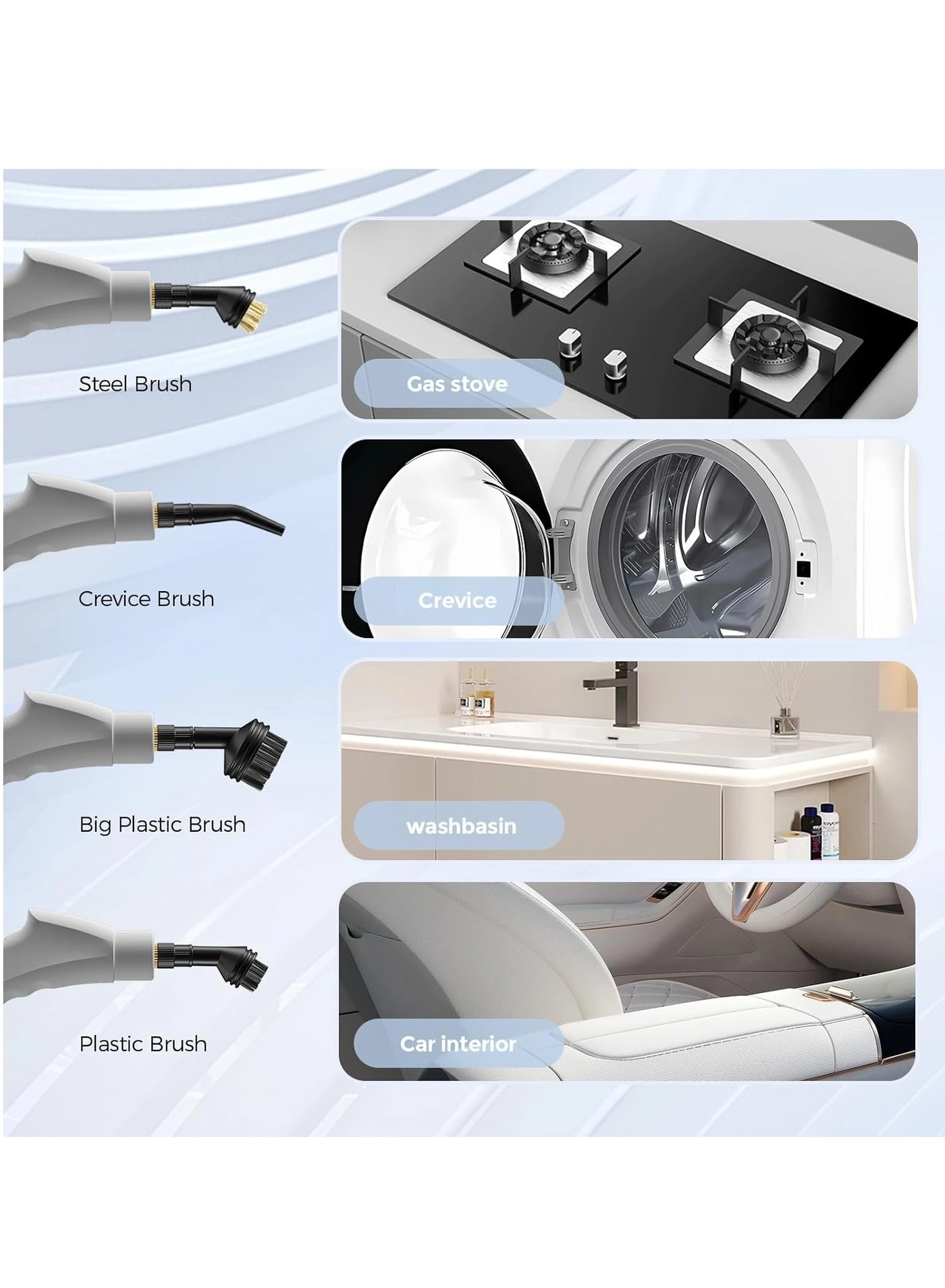 High Pressure Steam Cleaner - 3.0 BAR 1000ml