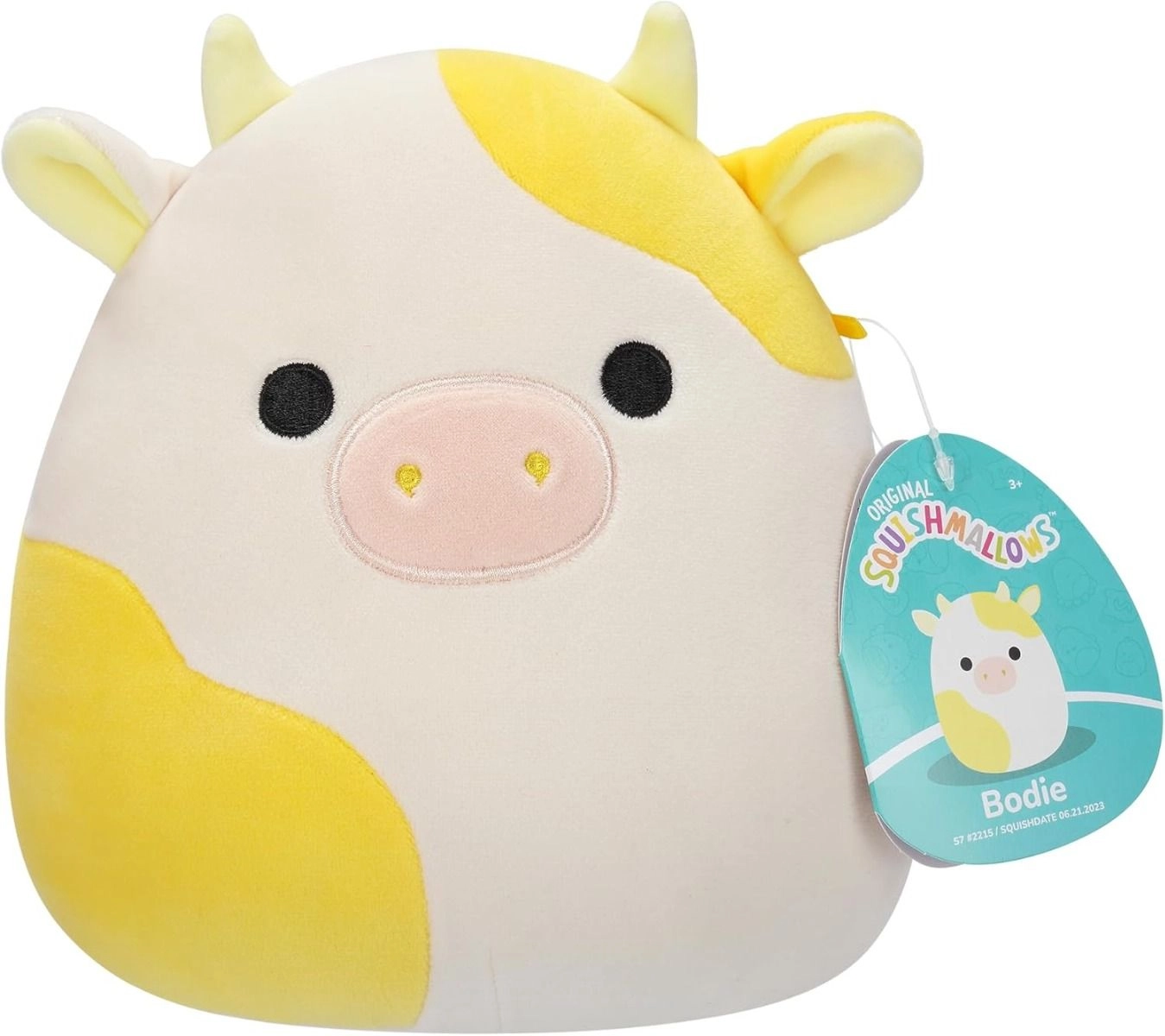 Cow Little Plush Bodie 19.56 cm Yellow