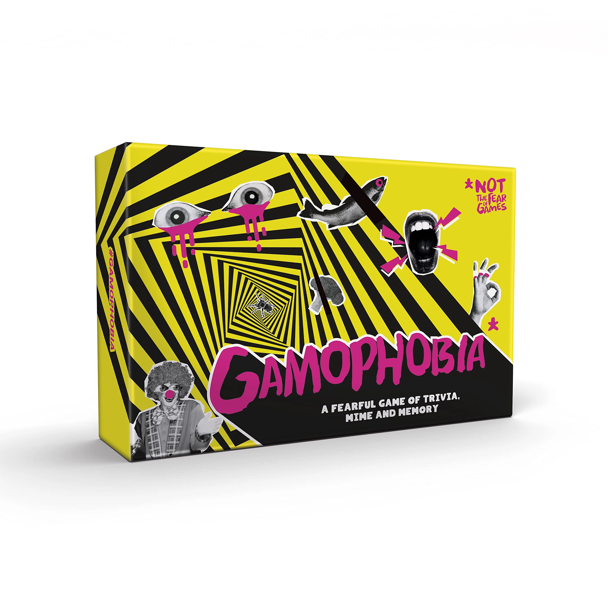 Bubblegum Stuff Gamophobia Card Game - 12 years and up 1 Adult