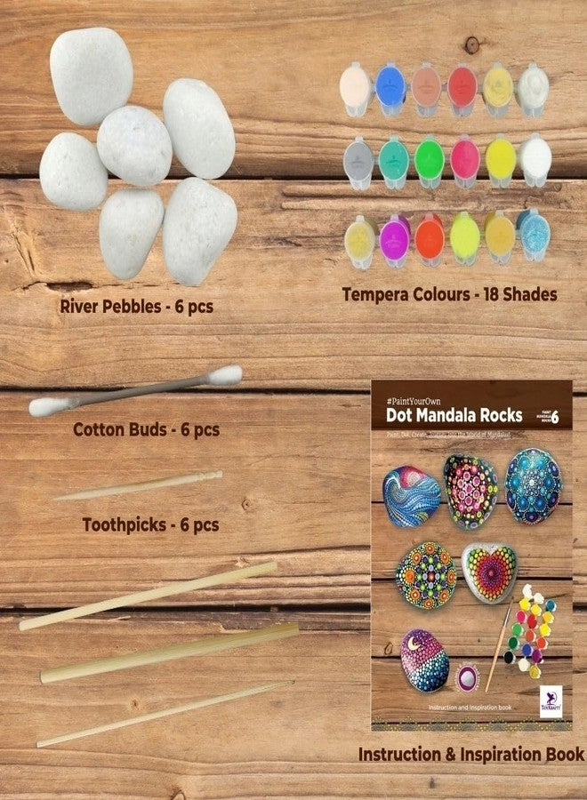 Dot Mandala Rock Painting Kit