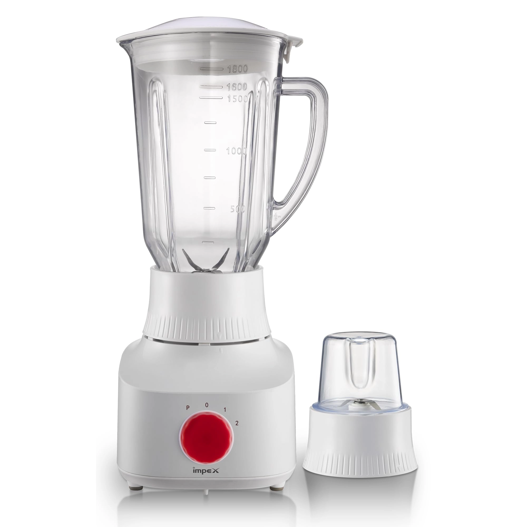 IMPEX BL 3509 - 2 in 1 Blender & Grinder 2-Speed Control with Pulse Motor Overheat Protection