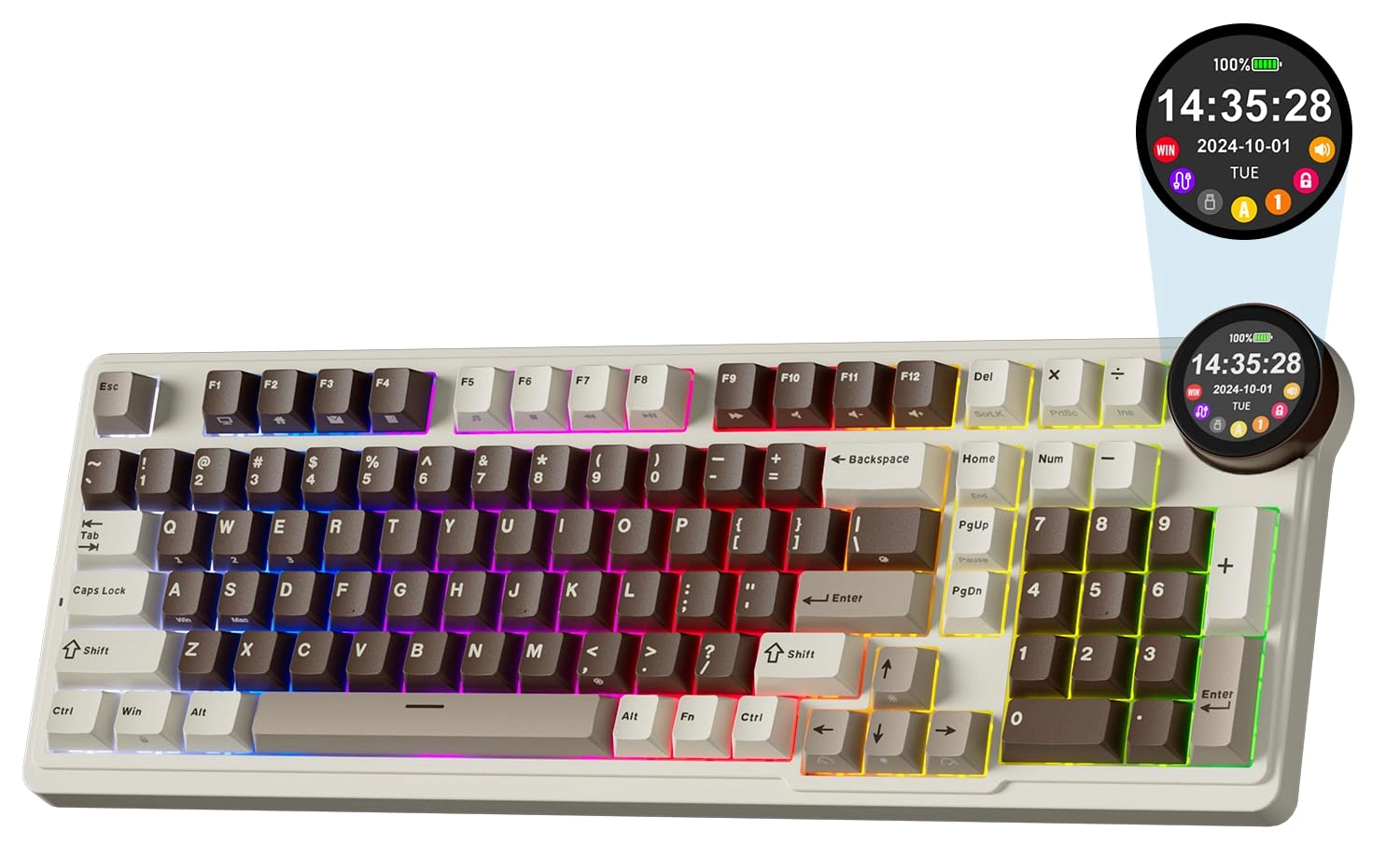 RK ROYAL KLUDGE N99 - Bluetooth RF USB-C