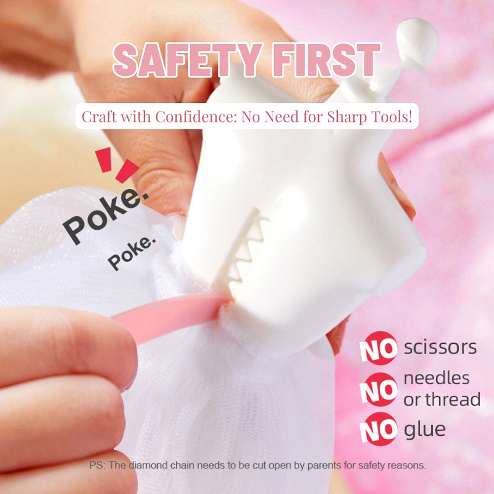 Design House Mini Diy Kit - No-Sew Complete Set Suitable for 6 years & above