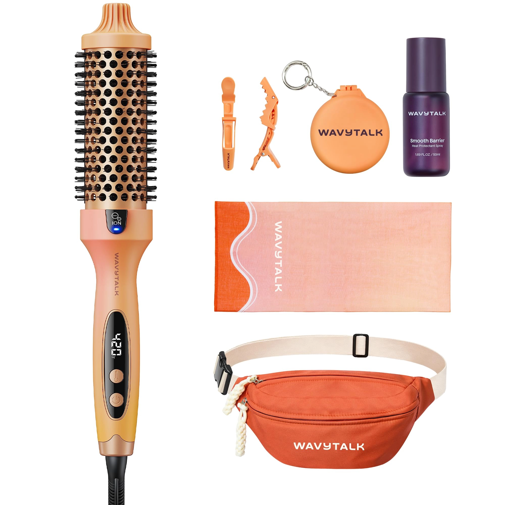 wavytalk Blowout Boost - 1.5 inch + Smooth Barrier + Bandana