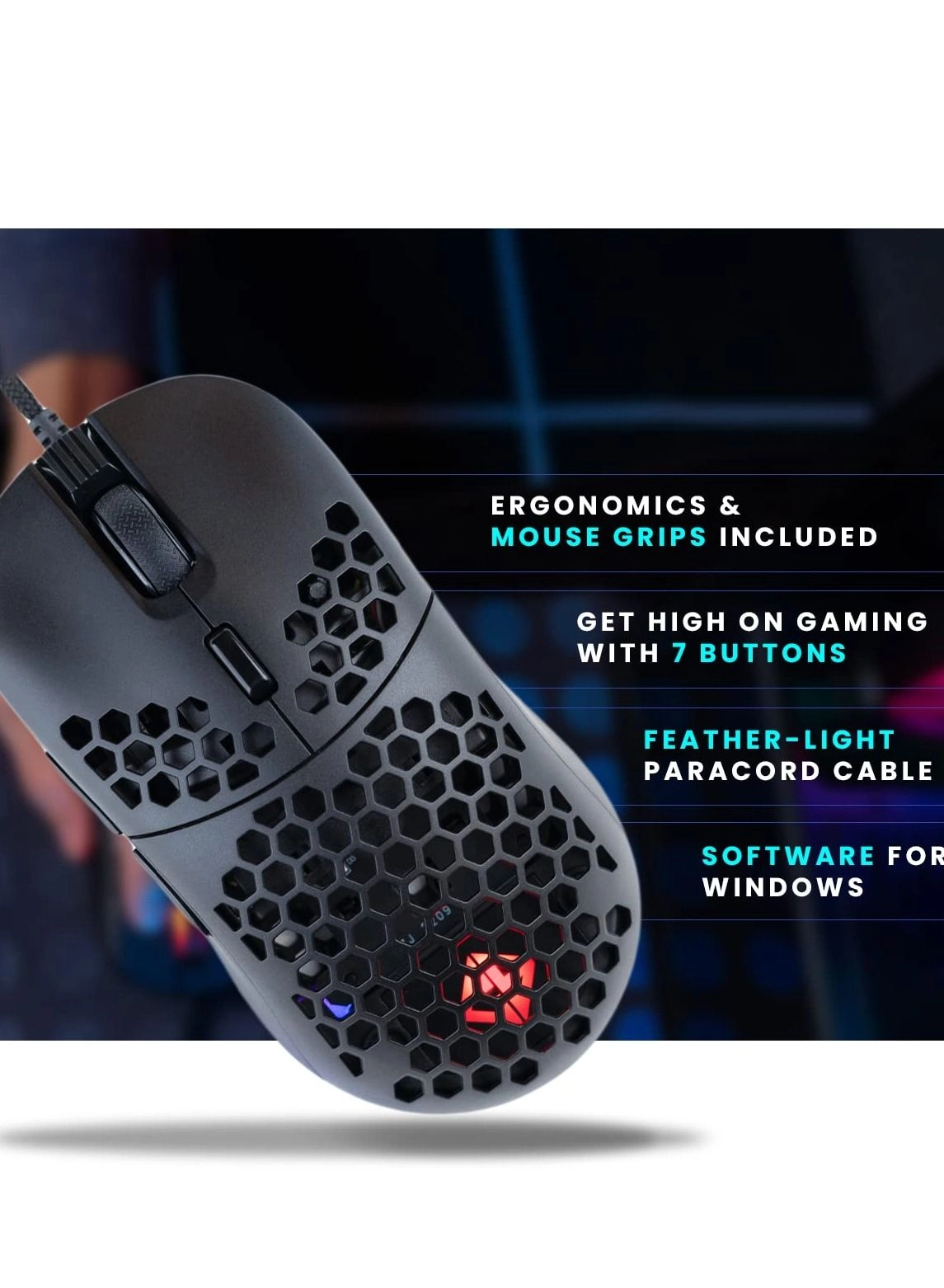 Kilonova 3370IC PRO X-Light Gaming Mouse - Wired