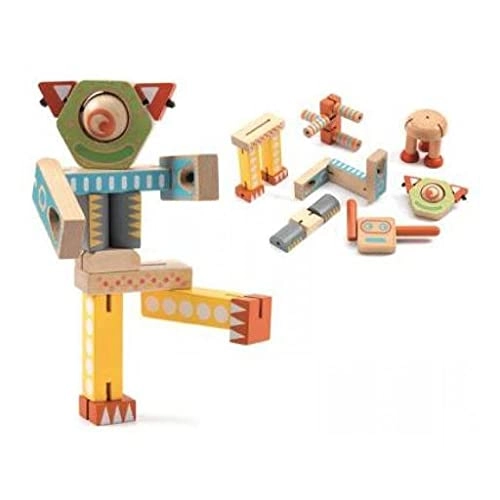 Ze Elastorobot - Wood Multicolour