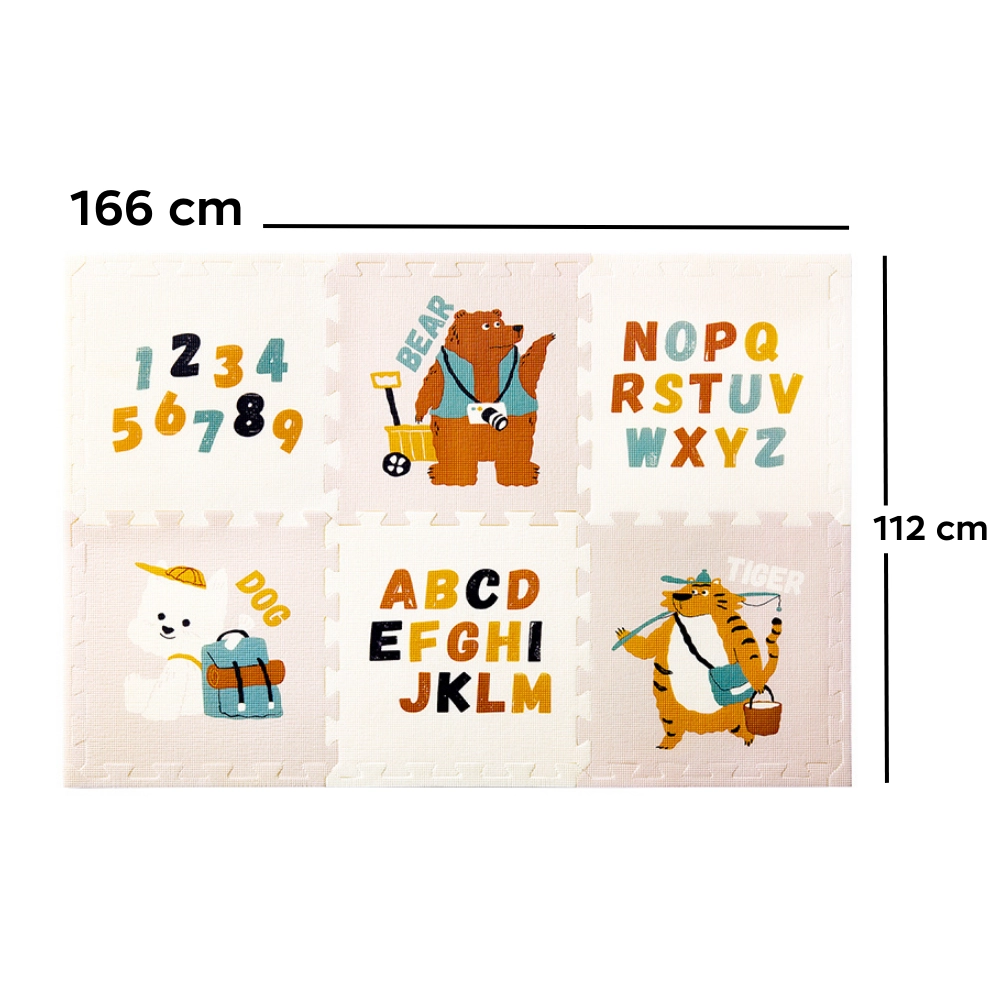 Reversible Puzzle Playmat - 0 Months & Above.