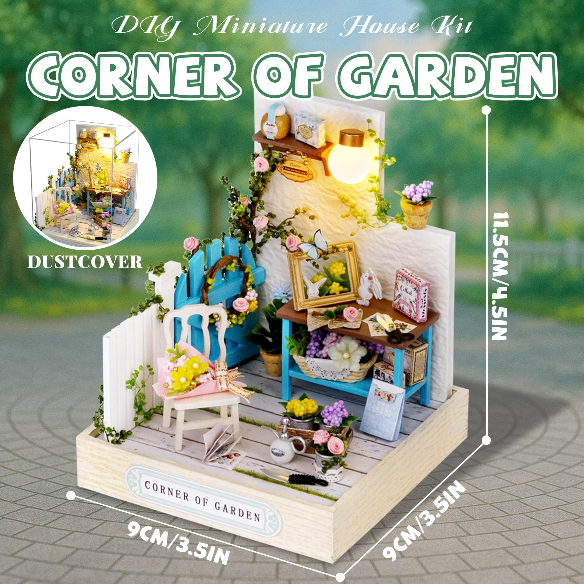 DIY Miniature House Kit - Vintage Coffee Shop