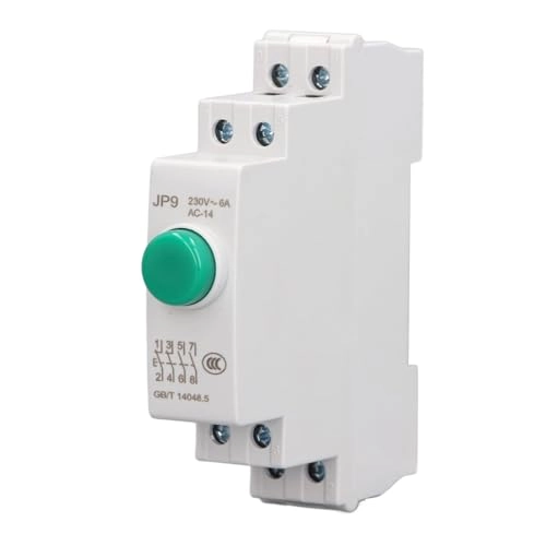 JP9 - Din Rail Push Button 2NO 2NC