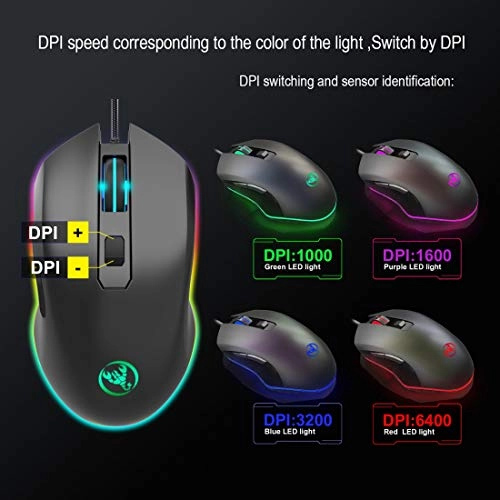 A866 Game Optical Mouse - Wired