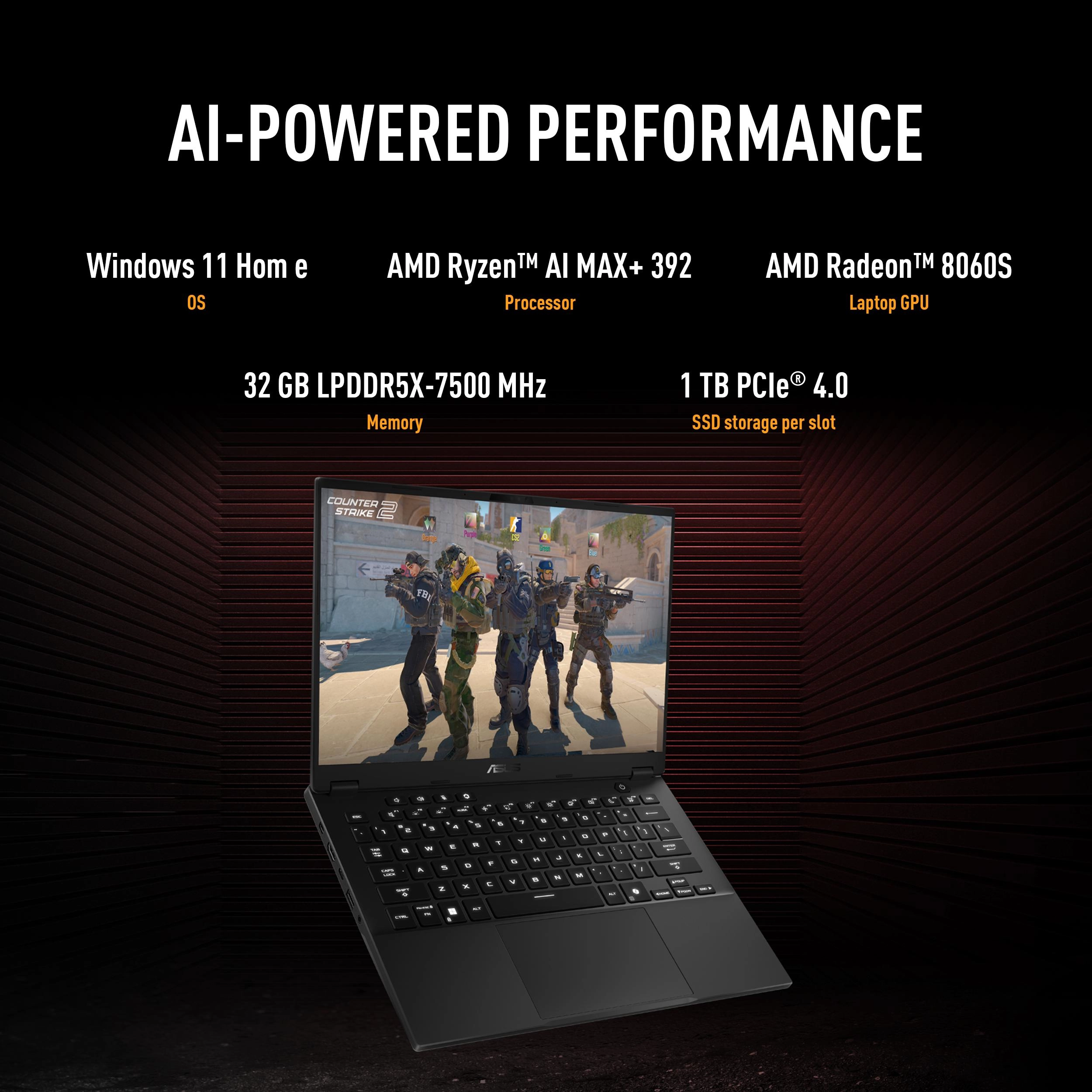 TUF Gaming A14 - 14'' 1TB 32GB Ryzen AI MAX+ 392