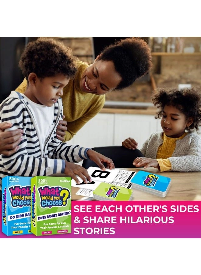 What Would You Choose - 4 Set Card Game