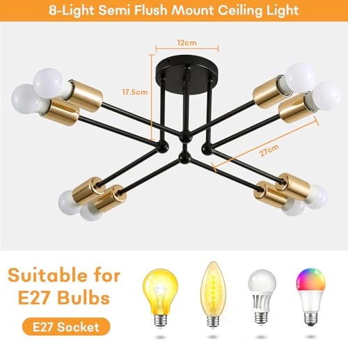 Sputnik Ceiling Light