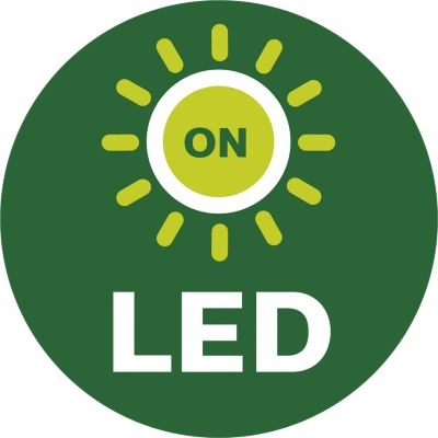 Blue light indicator