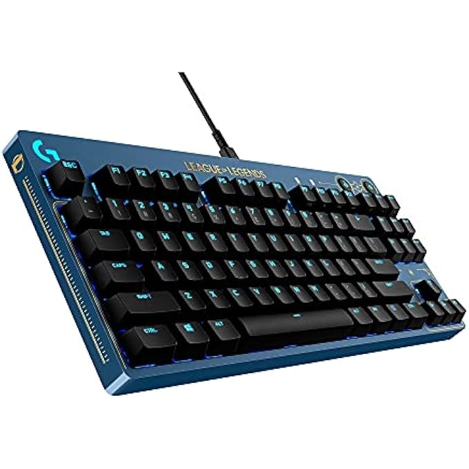 Logitech PRO K/DA - QWERTY Pan Nordic Layout Wired