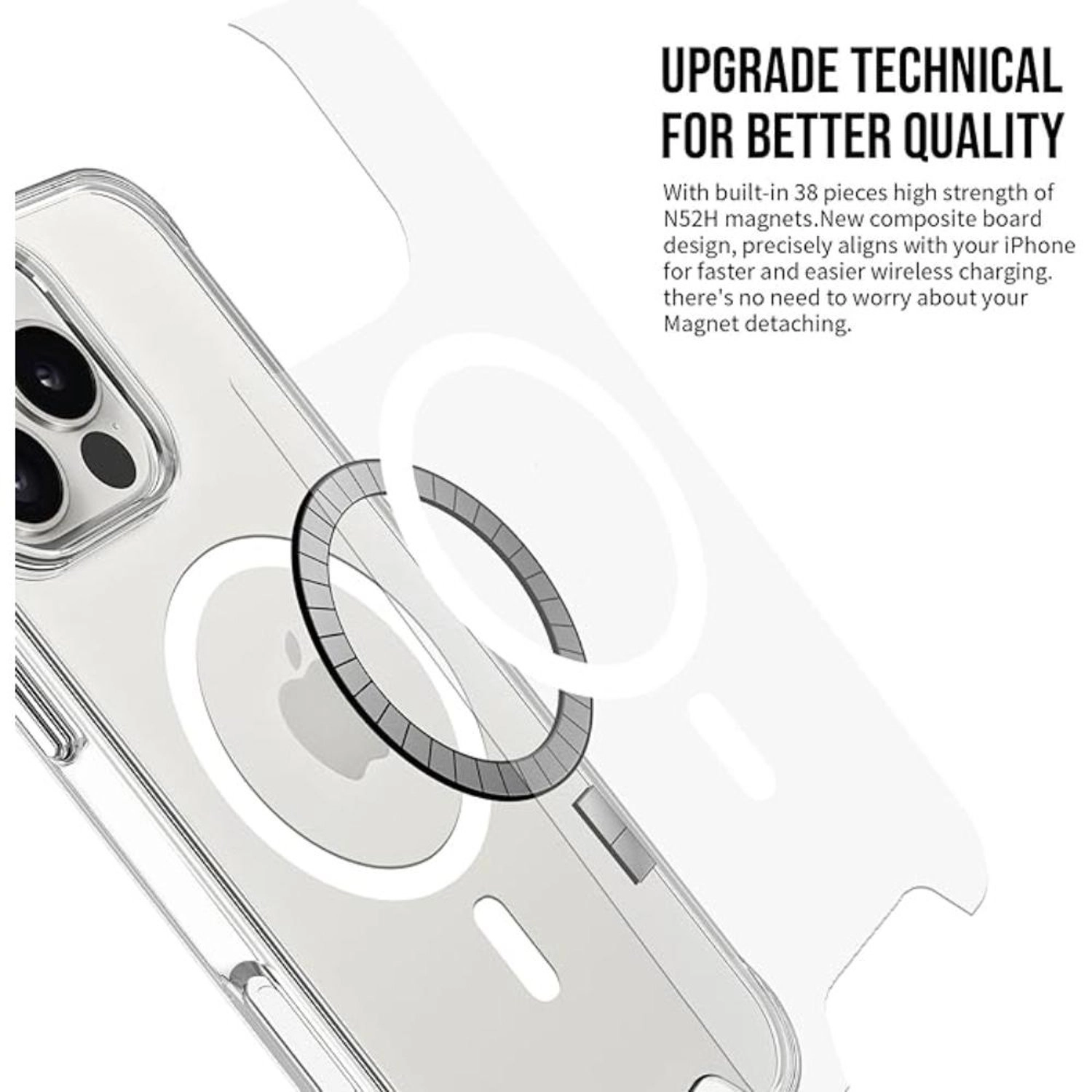 MagSafe Case - Thermoplastic Polyurethane, PC for iPhone 16 Pro Max