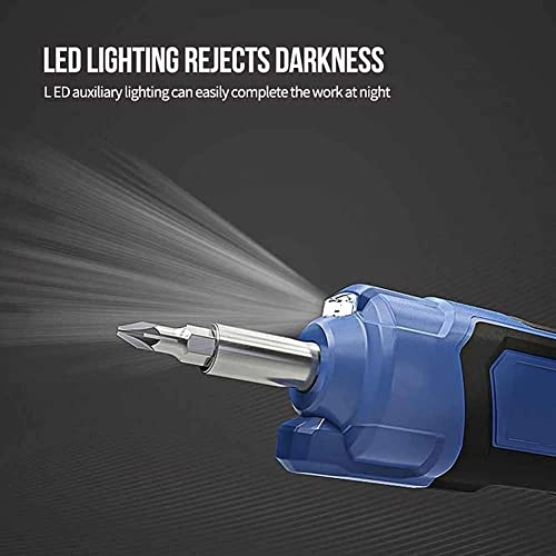 Cordless Electric Screwdriver - 5N·M MAX Rechargeable USB Charging