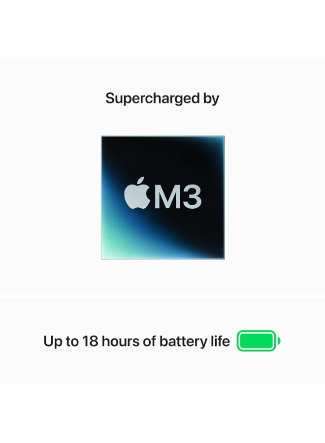 MacBook Air - 15'' M3 Chip 8-Core CPU 10-Core GPU 16GB 1TB