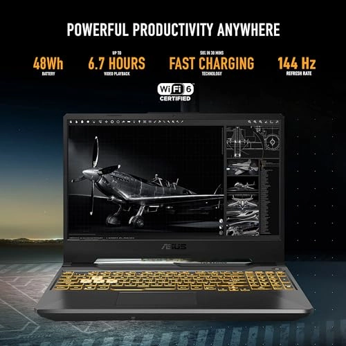 TUF Gaming F15 FX506HE-HN306W - 15.6'' i5-11400H 16GB DDR4 512GB SSD