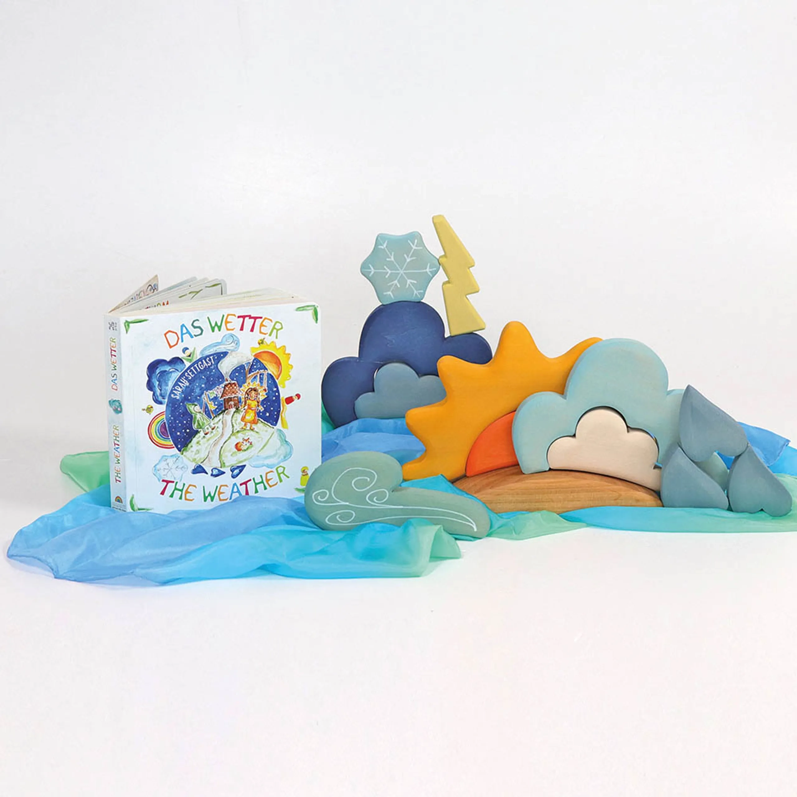 The Weather Cardboard Book - 1 year and above